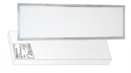 TDM ELECTRIC SQ0329-0207 Ультратонкая светодиодная панель серии СВО 295 х1195, 40 Вт, 6000 К, хром, Народная (без драйвера)